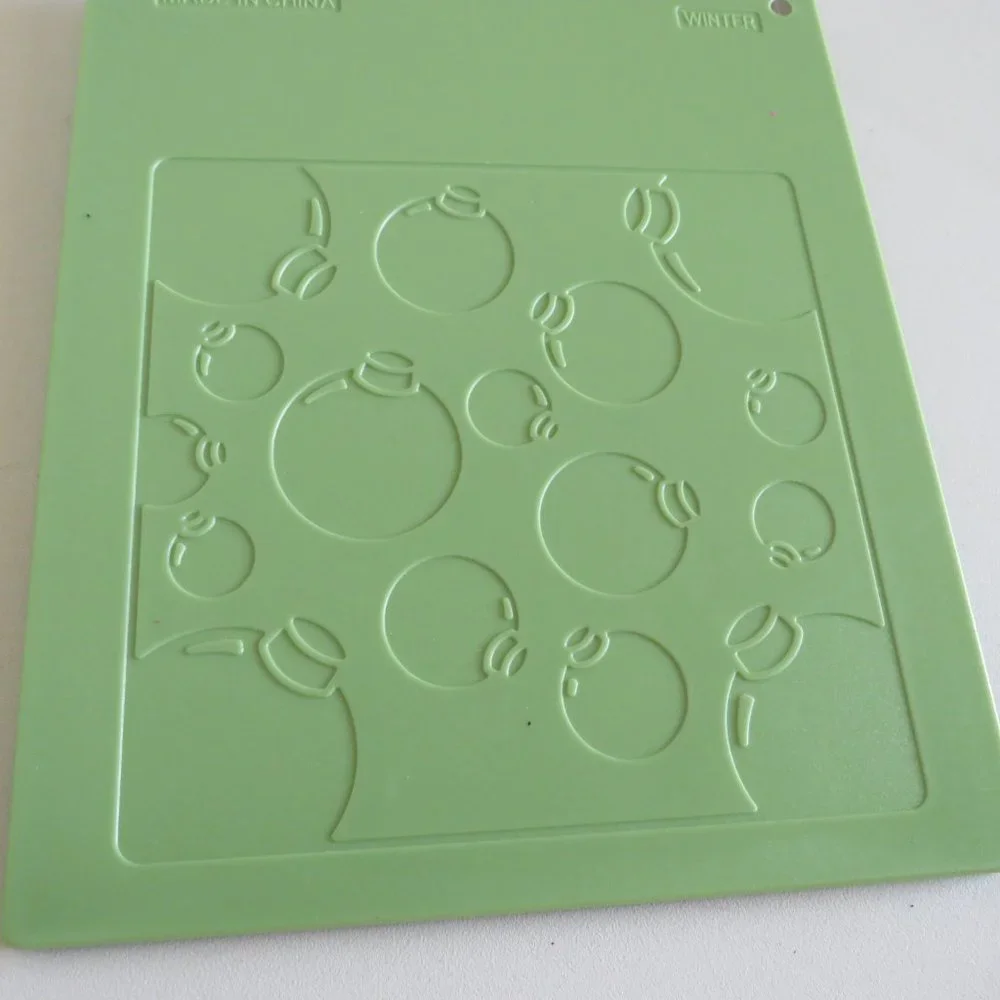 TEXTURE PLATES 4 SEASONS Fiskars Embossing, Tracing, Magnetic attachment